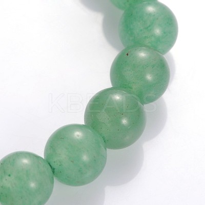 Buddha Head Gemstone Beaded Stretch Bracelets BJEW-JB01864-02-1