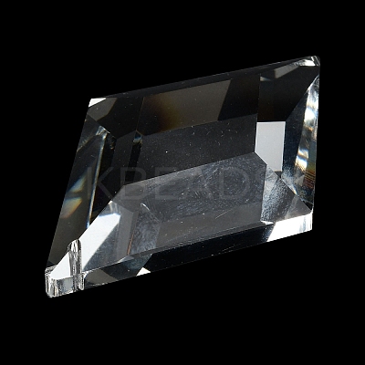 Transparent Glass Pendants GLAA-R223-05A-1