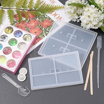 DIY Light Switch Cover Silicone Molds Kits DIY-OC0003-40-1