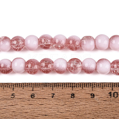 Crackle Glass Beads X1-GLAA-U001-8mm-13-1