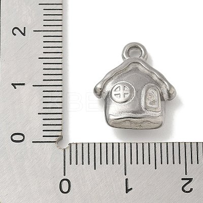 Anti-Tarnish 304 Stainless Steel Pendants STAS-Q334-11P-1