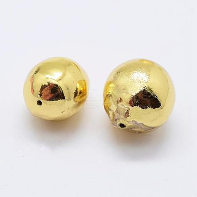 Natural Baroque Pearl Cultured Freshwater Pearl Beads PEAR-F006-93G-1