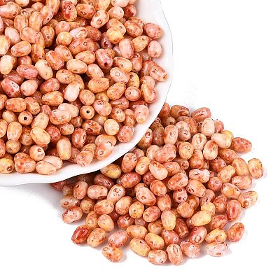 Picasso Glass Seed Beads SEED-N012-10C-1