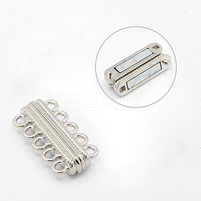 Alloy Magnetic Clasps X-PALLOY-E281-P-1