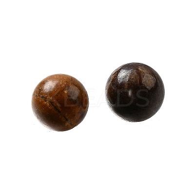 Natural Mixed Gemstone Sphere Beads G-S117-6mm-M-1