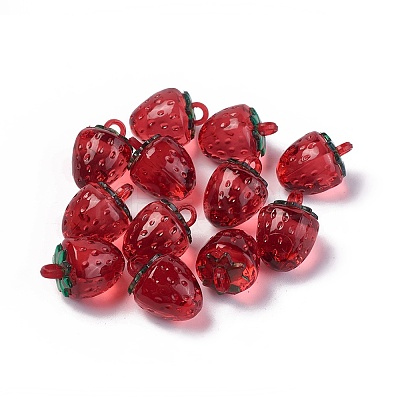 Transparent Korea Acrylic Pendants LS-X-OACR-L009-C02-1