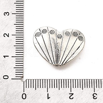 Tibetan Style Alloy Beads TIBE-L008-28AS-1