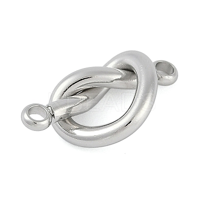 304 Stainless Steel Connector Charms STAS-M078-02P-1