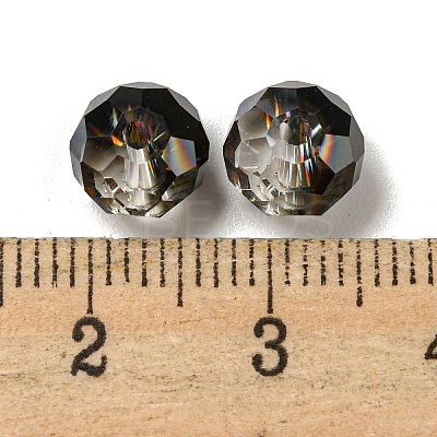 Electroplate Glass Beads EGLA-Z004-01B-12-1
