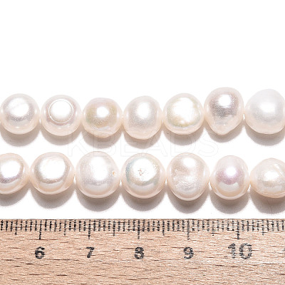 Natural Cultured Freshwater Pearl Beads Strands PEAR-N027-06B-1