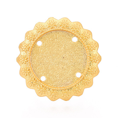 Adjustable Alloy & Iron Bezel Cup Ring Base with Rotatable Tray MAK-T012-13G-1