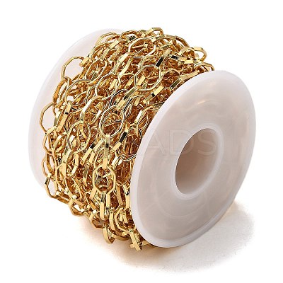 Brass Polygon Link Chains CHC-C014-02B-G-1
