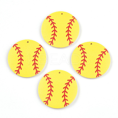 Printing Wood Pendants WOOD-N016-52B-01-1