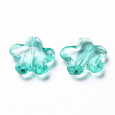 Transparent Acrylic Beads TACR-S154-32B-68-1
