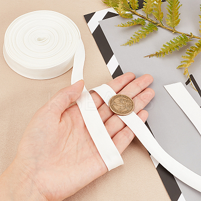 Cloth Cord for Women's Wedding Dress Zipper Replacement SRIB-WH0007-08C-1
