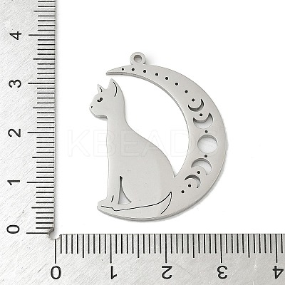 304 Stainless Steel Pendants LS-STAS-F326-18P-1
