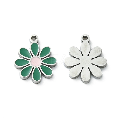 304 Stainless Steel Manual Polishing Charms STAS-C075-34P-1