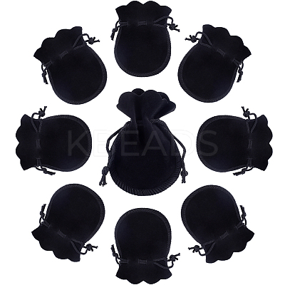 20Pcs Gourd Velvet Drawstring Bags TP-BBC0001-07A-04-1