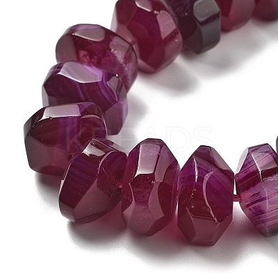 Natural Agate Beads Strands G-K392-A09-1