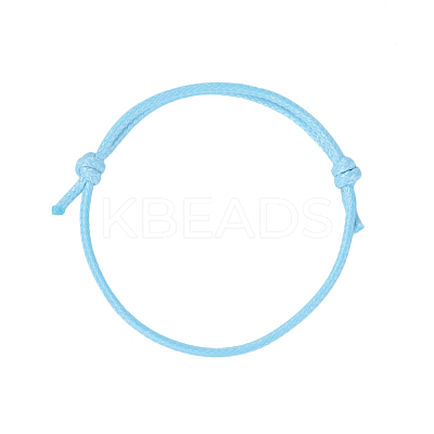 Korean Waxed Polyester Cord Bracelet Making AJEW-JB00011-1