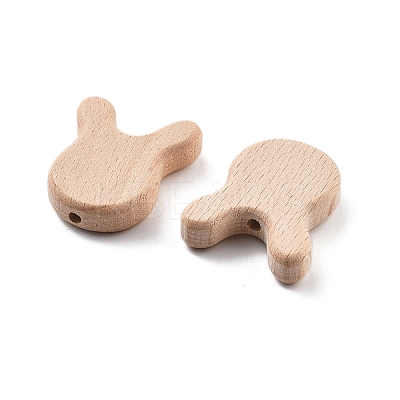 Natural Beech Wooden Baby Teething Toys LS-WOOD-D275-01D-1