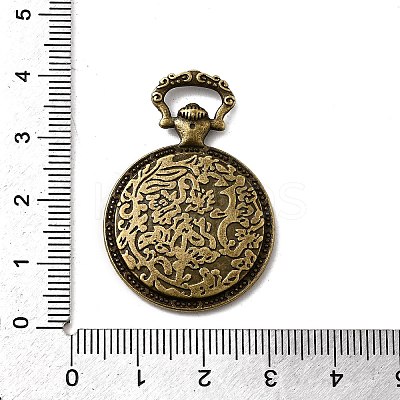 Vintage Tibetan Style Alloy Pendant Cabochon Settings TIBEP-M018-31AB-NF-1