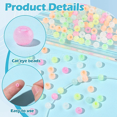 10G Glass Seed Beads SEED-YW0003-03A-1