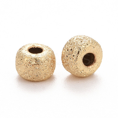 Eco-Friendly Brass Spacers Beads KK-M225-24G-C-1