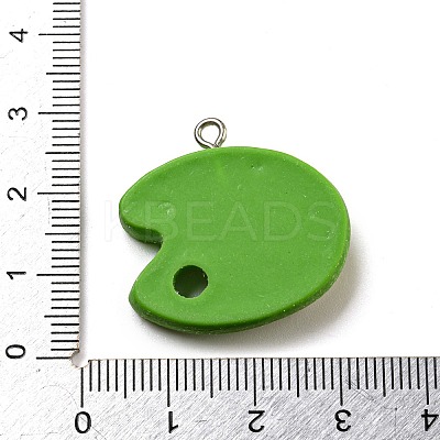Opaque Resin Pendants LS-FIND-M012-01C-1