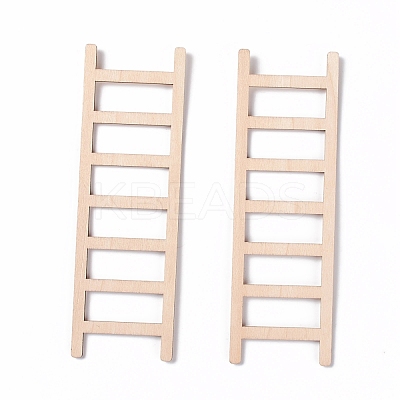 Miniature Unfinished Wood Ladder FIND-H030-29-1