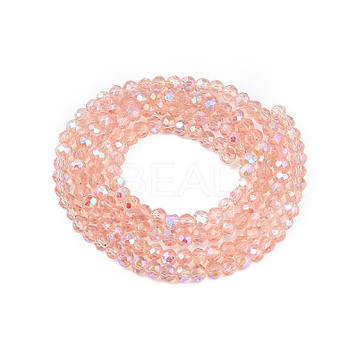 Electroplate Glass Beads Strands EGLA-A044-T1mm-L21-1