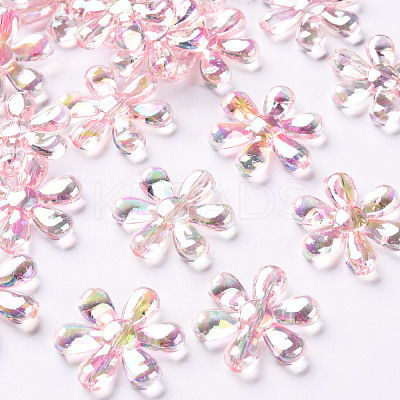 Transparent Acrylic Beads TACR-S154-35C-902-1