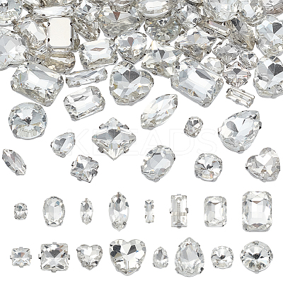 Sew on Rhinestone GLAA-FG0001-25B-1