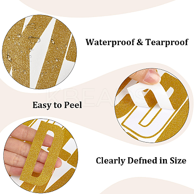 Self-Adhesive Stickers DIY-WH20053-04F-1