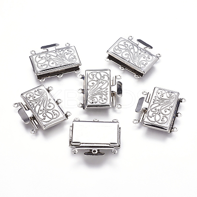 Multi-strand Box Clasps X-KK291-1