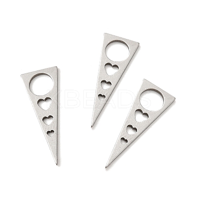 Non-Tarnish 201 Stainless Steel Pendants STAS-A066-11P-1
