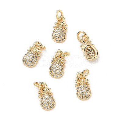 SHEGRACE Brass Micro Pave Cubic Zirconia Pendants XGRQ3D915-478G-1