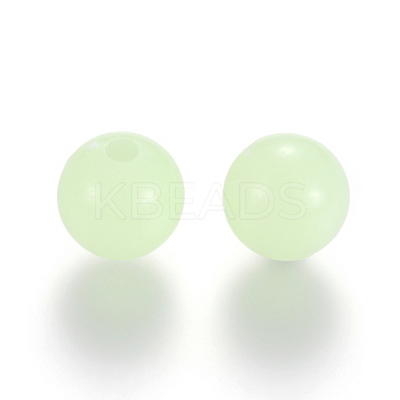 Luminous Acrylic Round Beads LS-LACR-R002-5mm-01-1