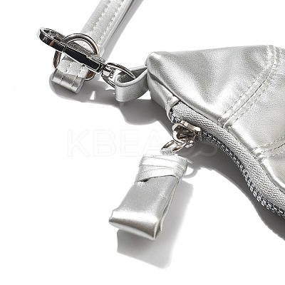 Soft Leather Croissant Clutch Bags AJEW-M043-04D-1