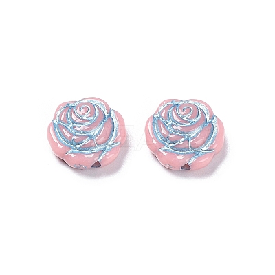 Opaque Acrylic Beads OACR-G016-09I-1