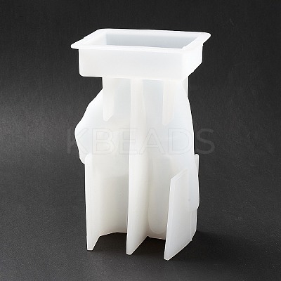 OK Gesture Display Silicone Statue Molds LS-DIY-I096-11-1