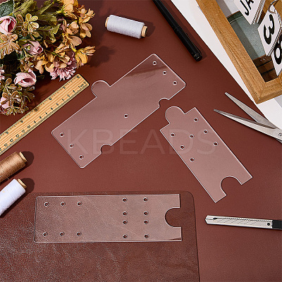3Pcs 3 Styles Acrylic Templates TOOL-BC0003-53-1