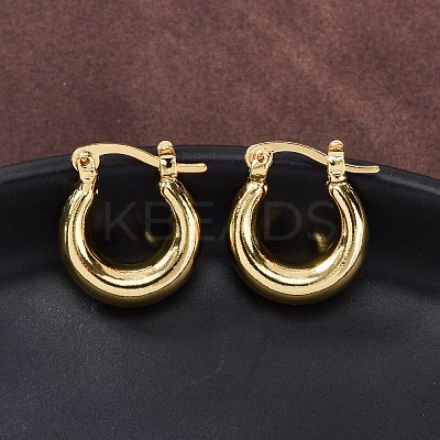 Chunky Huggie Hoop Earrings for Women EJEW-A064-11G-RS-1