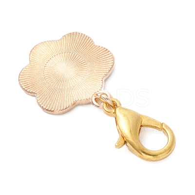 Alloy Enamel Pendant Decorations HJEW-JM04653-1