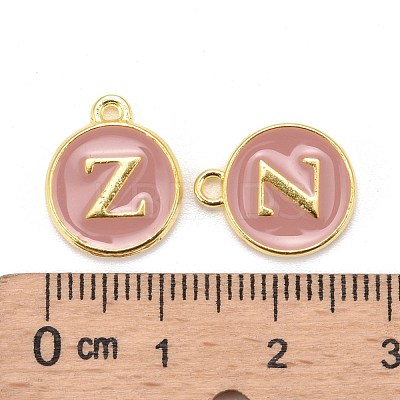 Golden Plated Alloy Enamel Charms X-ENAM-S118-07Z-1
