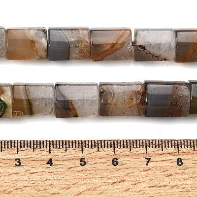 Natural Agate Beads Strands G-F820-H01-01-1