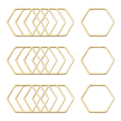 Brass Linking Rings KK-S327-03KC-1