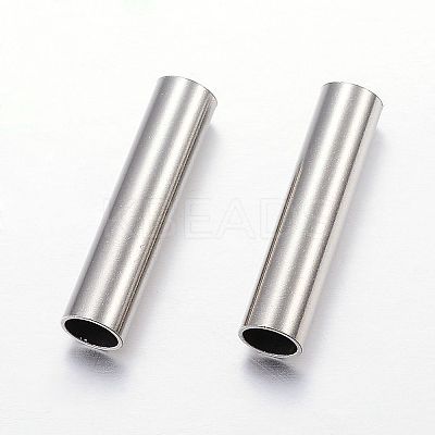 Tarnish Resistant 304 Stainless Steel Tube Beads LS-STAS-P128-08-1