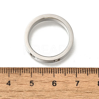 304 Stainless Steel Crystal Rhinestone Finger Rings for Women RJEW-B120-02P-1