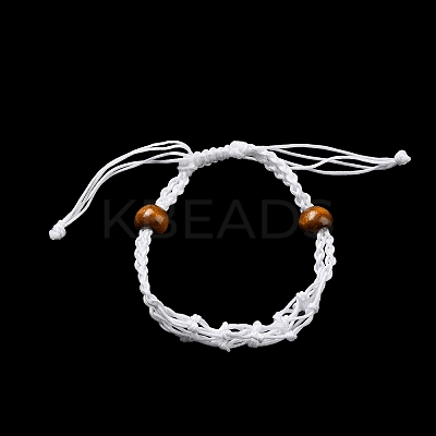 4Pcs Nylon Braided Bracelet BJEW-SZ0002-49C-1